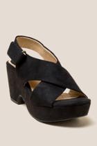 Cl By Laundry Capital Platform Wedge Heel - Black