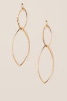 Francesca's Guinevere Marquis Drop Earring - Gold