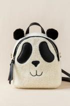 Francesca's Charlie Panda Mini Backpack - Ivory