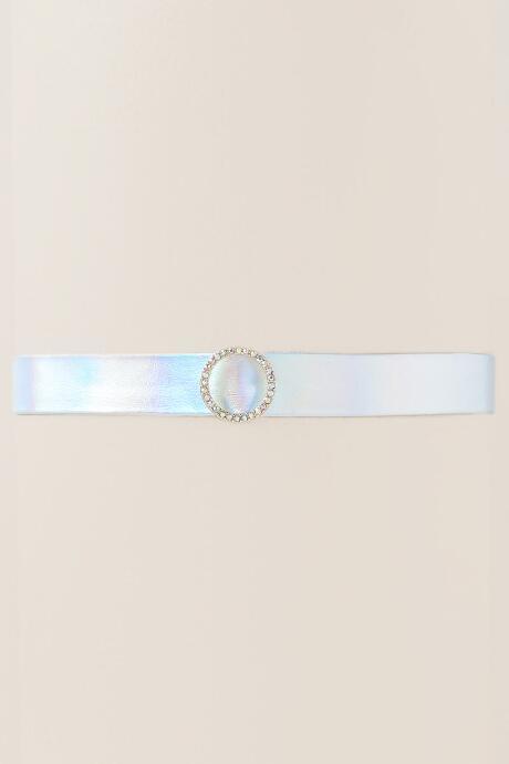 Francesca's Cher Holographic Choker - Iridescent