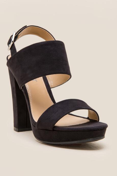 Report Lawren Platform Heel - Black