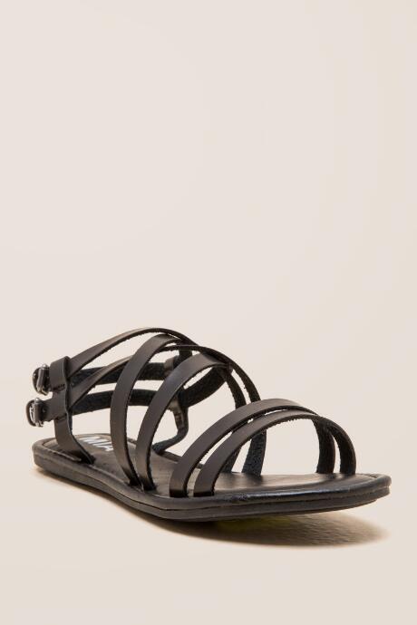 Mia Thunder Gladiator Sandal - Black
