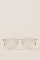 Francesca's Tammy Clear Round Glasses - Clear