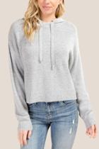 Francesca's Penrose Meet And Greet Hoodie - Heather Gray