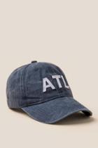 Francesca's Atlanta Baseball Hat - Navy