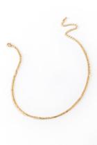 Francesca's Valeria Layered Choker Necklace - Gold
