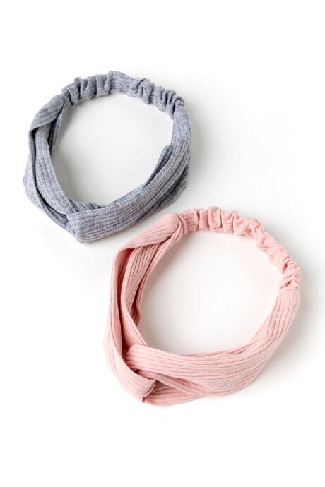 Francesca's Tanya 2pk-top Knot Softwrap - Blush