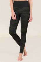 Francesca's Barrie Seamless Camo Leggings - Olive