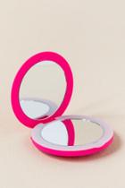 Violife Led Pink Magnify Mirror Compact