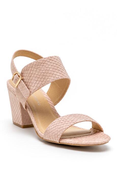 Cl By Laundry Spot On Sling Back Sandal - Blush