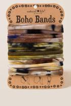 Francesca's Boho Bands By Natural Life In Natural Tie Dye - Purple