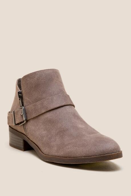 Fergalicious Nadria Distressed Ankle Boot - Taupe