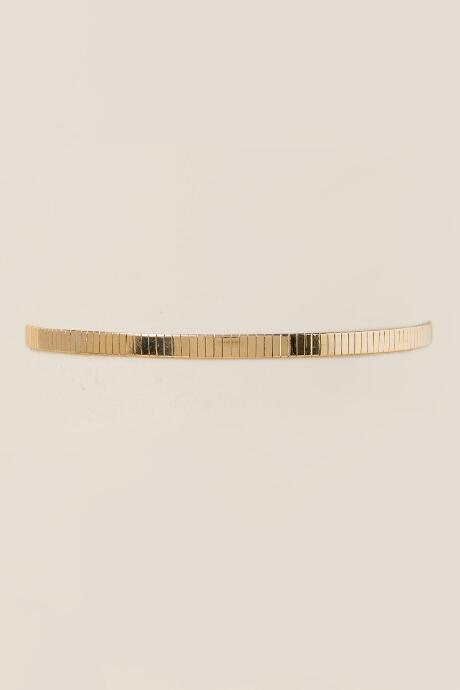 Francesca's Kate Metal Choker - Gold