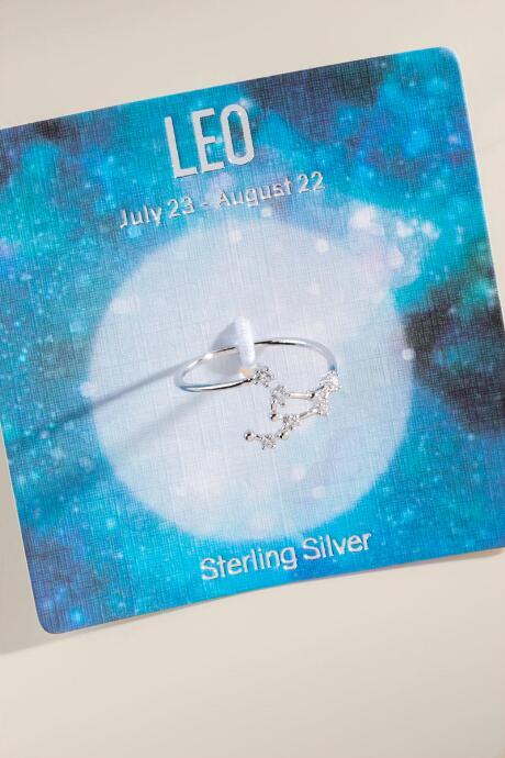 Francesca's Leo Constellation Sterling Ring - Silver