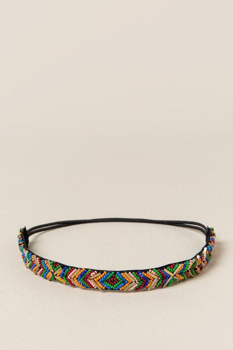 Francesca's Pella Beaded Headband - Multi