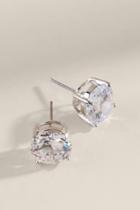 Francesca's Juniper Cz Stud Earrings In Silver - Crystal