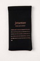 Francesca's Jetsetter Sunglasses Case - Black