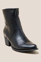Wanted Neval Basic Western Boot - Black