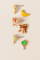Francesca's Rio Jungle Earring Set - Multi