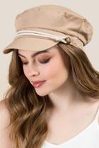 Francesca's Quinn Cabbie Hat - Natural