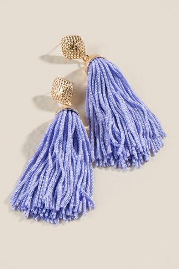Francesca's Dorothy Lavender Earrings - Lavender