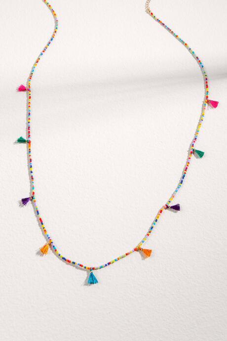 Francesca's Max Mini Seedbeads Necklace - Multi