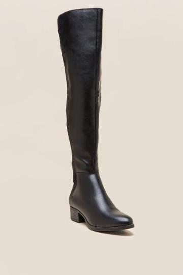Fergalicious Jackie Over The Knee Boot - Black