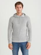 Frank + Oak The Airy Summer Hoodie In Charcoal Heather