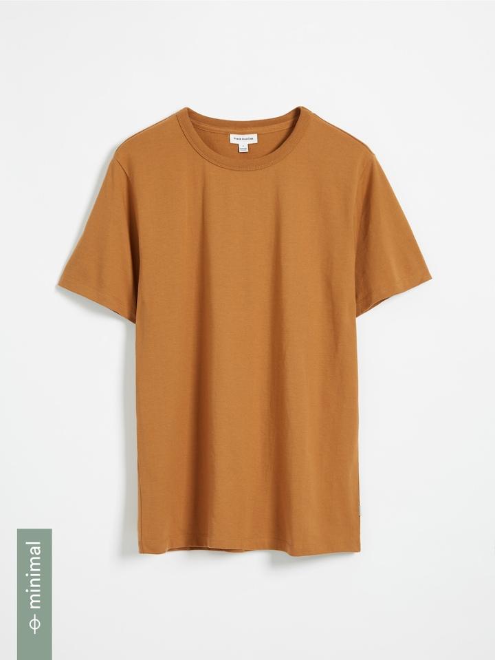 Frank + Oak Minimal 60/40 Jersey T-shirt - Light Brown