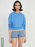 Frank + Oak Vintage Wash Terry Sweatshirt - Washed Blue