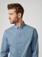 Frank + Oak The Andover Stretch Dress Shirt In Blue Stone