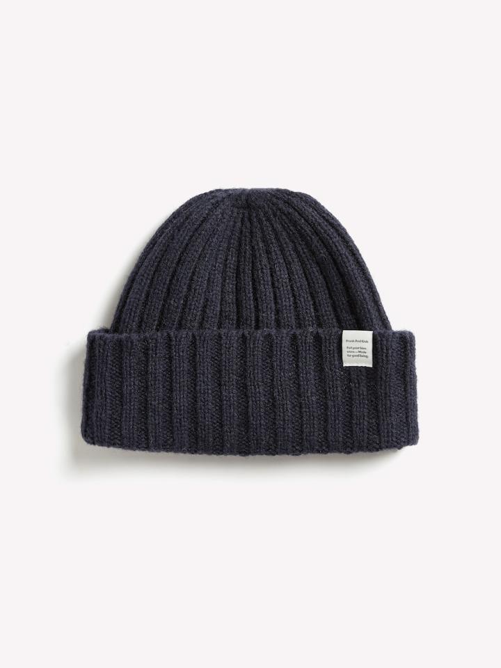 Frank + Oak 2x2 Rib Beanie - Navy