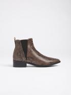 Frank + Oak The Palace Chelsea Boot In Reptile