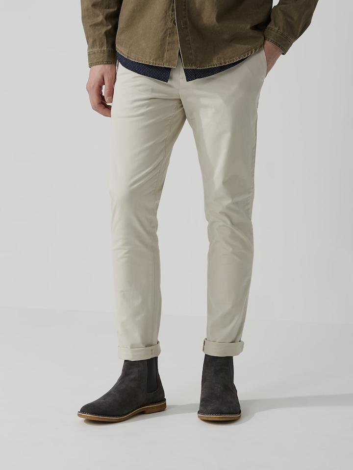 Frank + Oak The Becket Narrow Chino In Stone