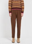 Frank + Oak The Grant Pleated Pant - Brown