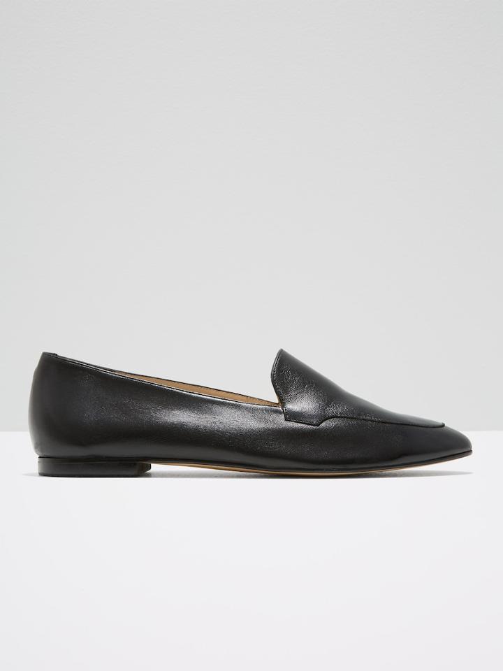 Frank + Oak The Marina Leather Loafer In Black
