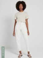 Frank + Oak The Linda High-waisted Balloon-fit Jean In White