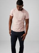 Frank + Oak The Made In Canada Signature T-shirt In Light Pink