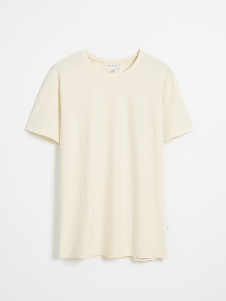Frank + Oak Slub Cotton T-shirt - Off White