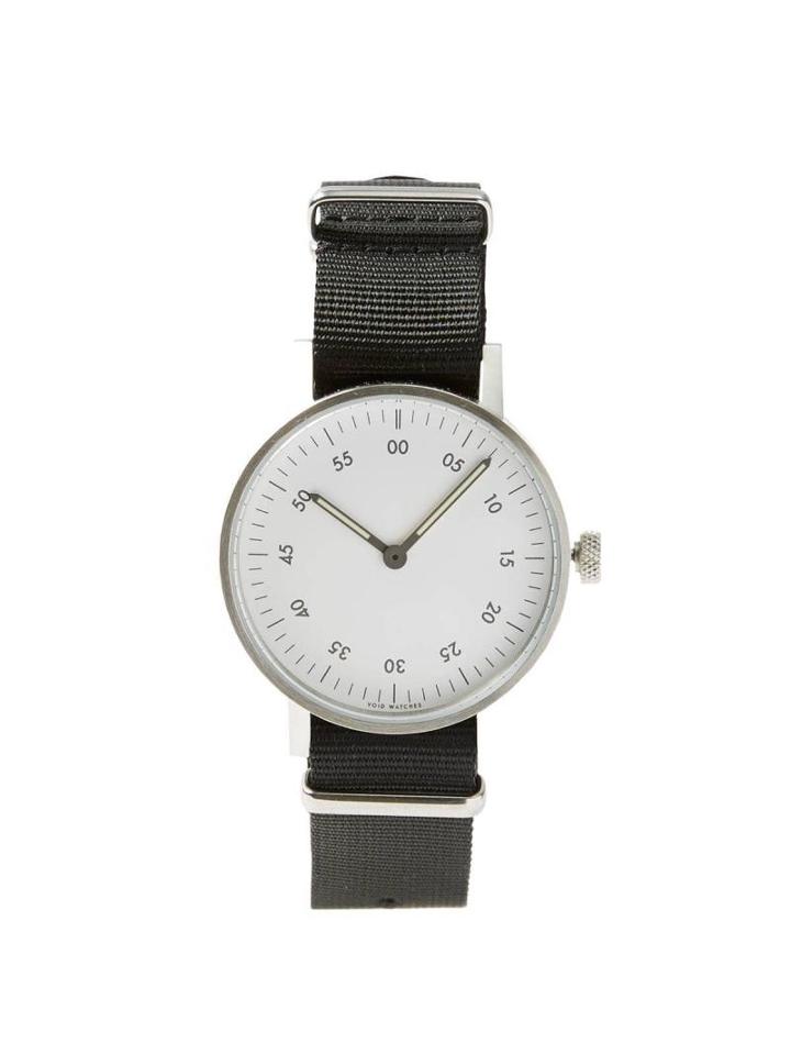 Frank + Oak Void Watch - V03b In Black - Online Exclusive