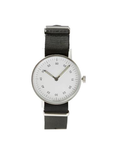 Frank + Oak Void Watch - V03b In Black - Online Exclusive