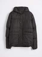 Frank + Oak The Explorer Winter Puffer Jacket With Recycled 3m Thinsulate - Black