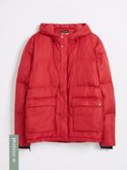 Frank + Oak The Explorer Winter Puffer Jacket With Recycled 3m Thinsulate - Red