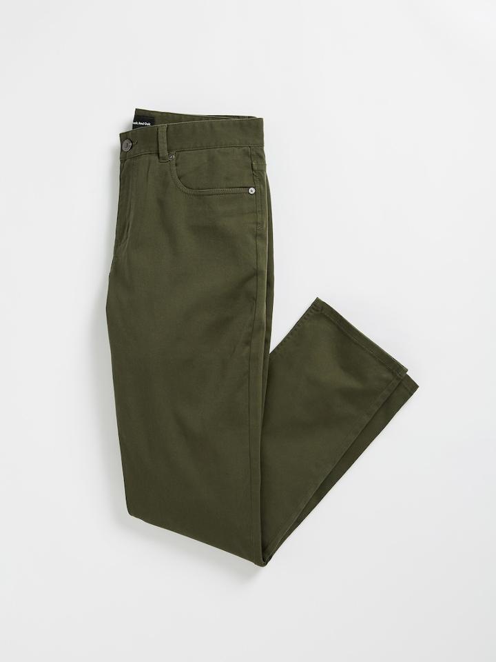 Frank + Oak The Lincoln 5-pocket Twill Pant