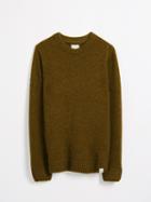 Frank + Oak The Nordique Multi-yarn Sweater- Green