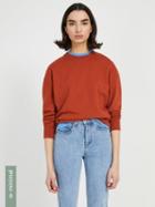 Frank + Oak Vintage Wash Terry Sweatshirt - Red