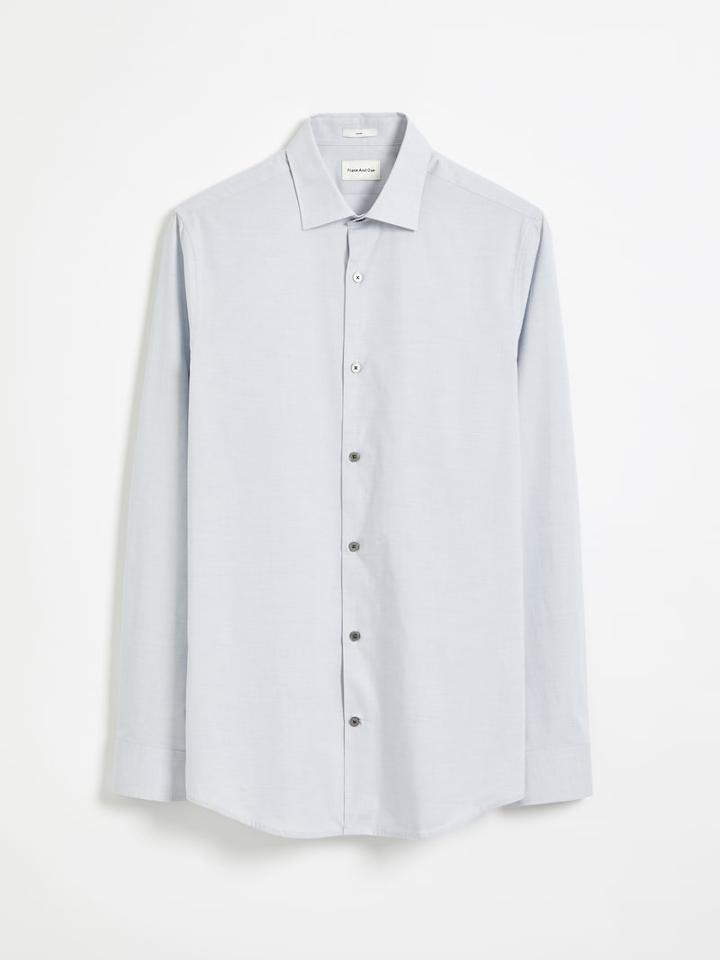 Frank + Oak The Laurier Dress Shirt - Grey