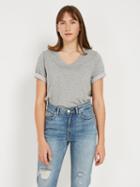 Frank + Oak Fluid V-neck T-shirt - Cendre