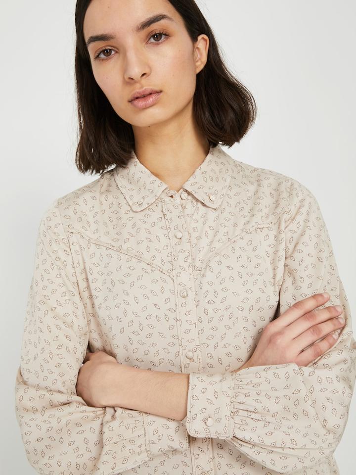 Frank + Oak Printed Chiffon Western Blouse