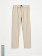 Frank + Oak Hemp-good Cotton Drawstring Pants In Brown